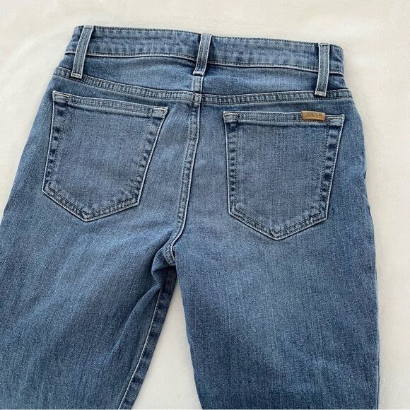 Joe's Jeans Bleach Dipped Icon Mid Rise Skinny Ankle Jeans, Size 24 NWOT - Picture 10 of 11